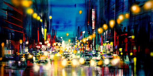 Vivid City di Bianca Prettau, Pittura in vendita su Singulart