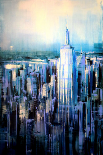 Blue Noon di Bianca Prettau, Pittura in vendita su Singulart