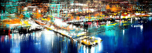 Union Pier van Bianca Prettau, Schilderij te koop op Singulart