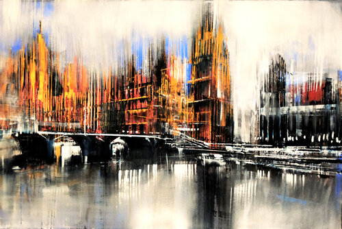 London calling Street van Bianca Prettau, Schilderij te koop op Singulart