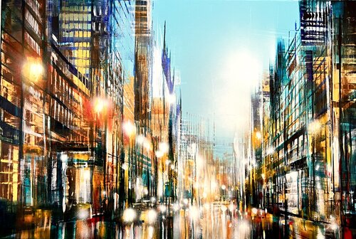 Main Avenue REM van Bianca Prettau, Schilderij te koop op Singulart