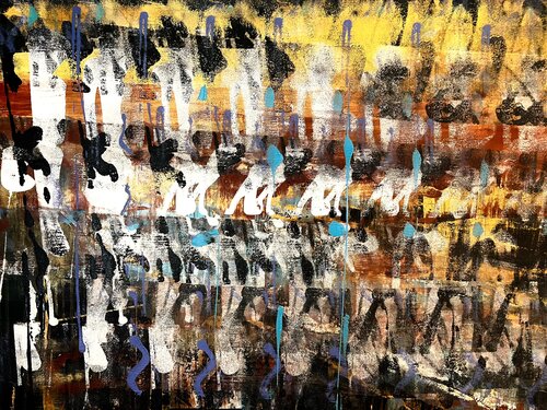 Cover experiment #7 van Bianca Prettau, Schilderij te koop op Singulart