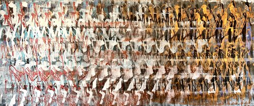 Cover experiment #9 van Bianca Prettau, Schilderij te koop op Singulart