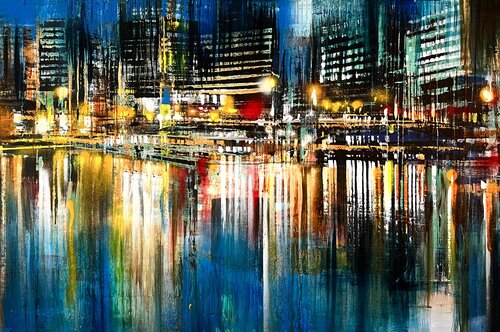 Albert promenade van Bianca Prettau, Schilderij te koop op Singulart