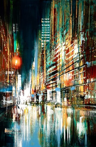 Recycled Avenue von Bianca Prettau, Malerei kaufen auf Singulart