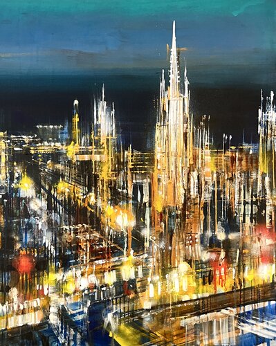 Rue de la Cathédrale von Bianca Prettau, Malerei kaufen auf Singulart