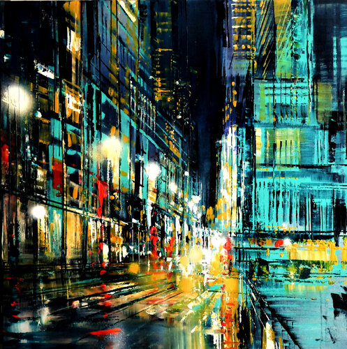 Quiet Evening van Bianca Prettau, Schilderij te koop op Singulart