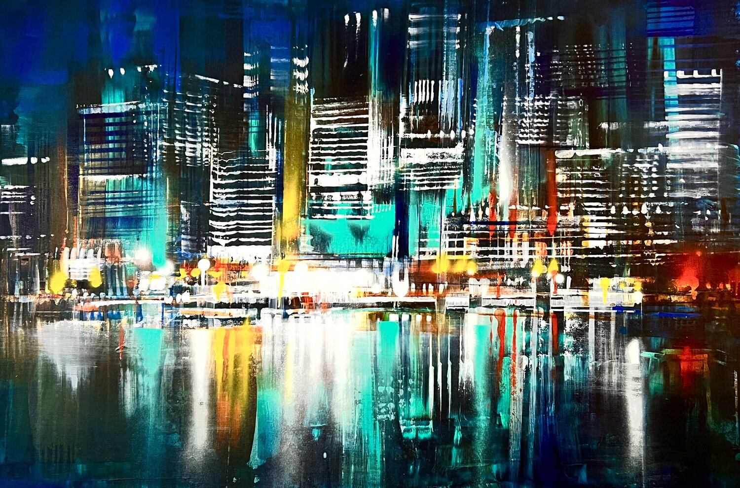 Shore blues - teals Bianca Prettau