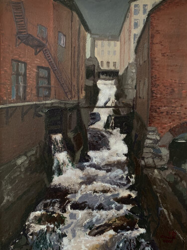 Kvarnbyn by Ernesto Heen, Painting for Sale on Singulart