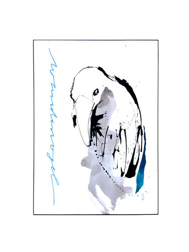 Wundervogel by Heike Kollakowski, Work on Paper for Sale on Singulart