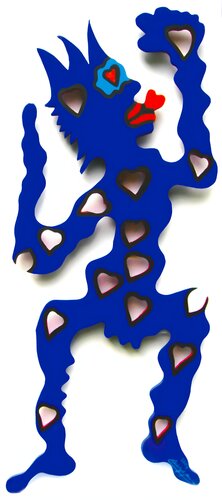 Der letzte Romantiker (Multiple: 10 Exemplare nummeriert und rückseitig signiert, Malerei auf Holz: MDF) van Christoph Mandera, Schilderij te koop op Singulart