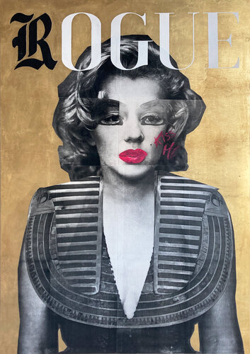 KISS ME - L'Oréal 111 color riche lipstick on Oceans Into Her Eyes van Matt Youth, Andere media te koop op Singulart