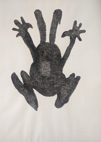 icon 3 van Donata Oppermann, Tekening te koop op Singulart