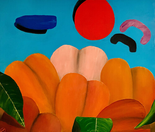 Peachfarm di arash etemadi, Pittura in vendita su Singulart