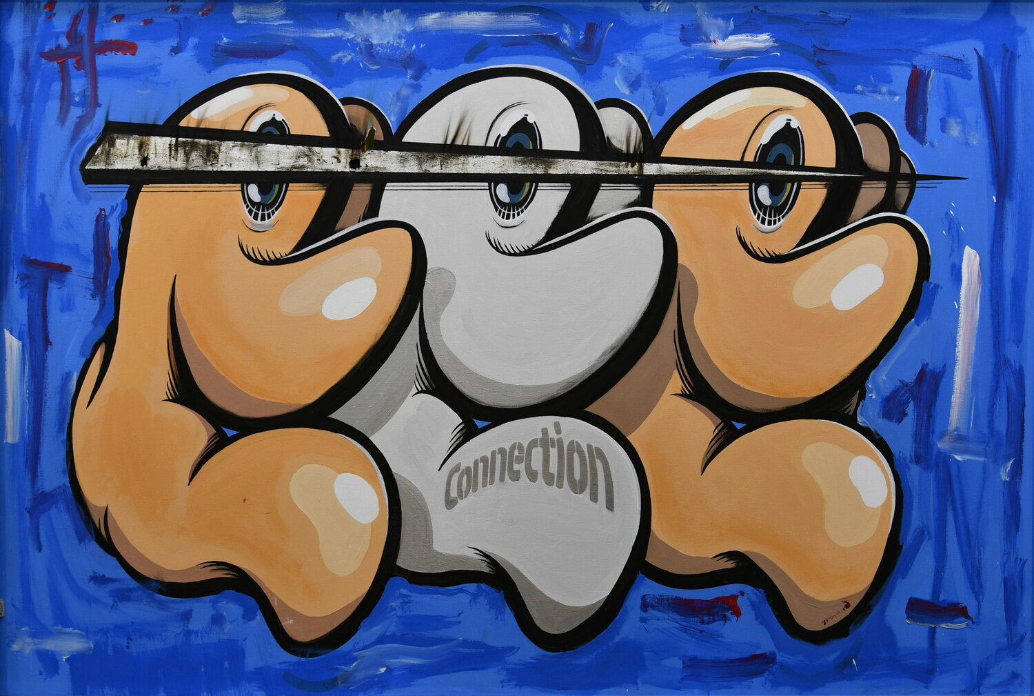 Untitled Kento Senga Pintura original en venta