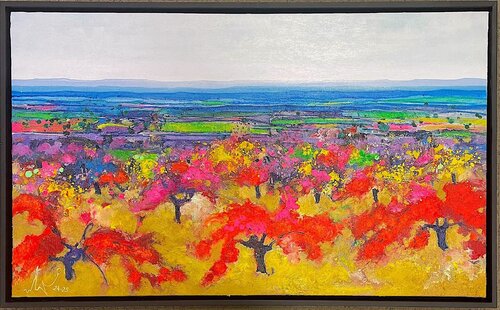 Viña Castellana de Ulpiano Carrasco, Pintura a la venta en Singulart