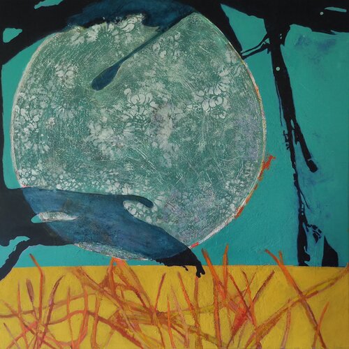 Es war als hätt' der Himmel die Erde still geküsst... van Michaela Kuhl, Schilderij te koop op Singulart