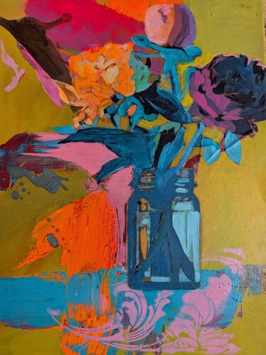 Il respiro del tempo von Michaela Kuhl, Malerei kaufen auf Singulart