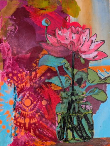 Basta von Michaela Kuhl, Malerei kaufen auf Singulart