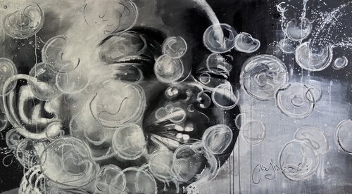 Buoyant von Claudia Rohner, Malerei kaufen auf Singulart