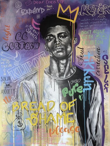 Bread of Shame by Claudia Rohner, 회화 for Sale on Singulart