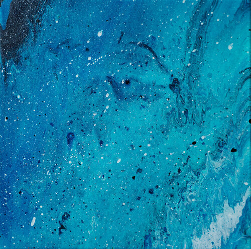 Galaxy No. XY by Anna Frieda Kuzaj, Painting for Sale on Singulart
