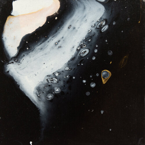 Black Pearl van Anna Frieda Kuzaj, Schilderij te koop op Singulart