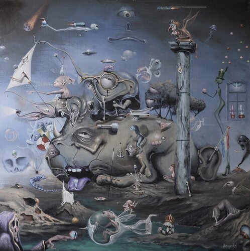 Landship van Arnold Janssen, Schilderij te koop op Singulart