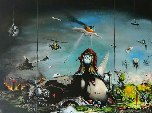 Visioen de Arnold Janssen, Pintura a la venta en Singulart