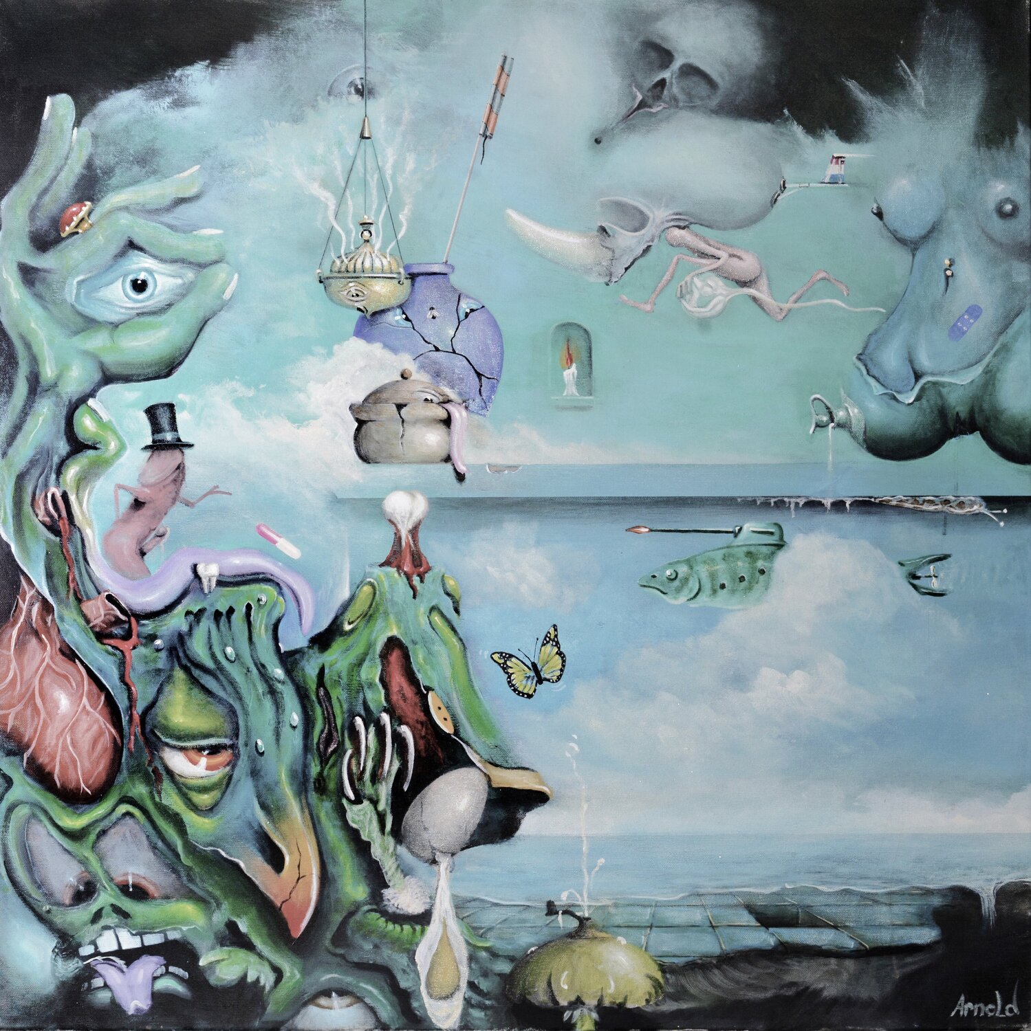 Still live on the wall Arnold Janssen
