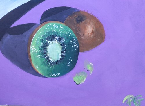 Kiwi 🥝 von Perrine Gimenez, Malerei kaufen auf Singulart