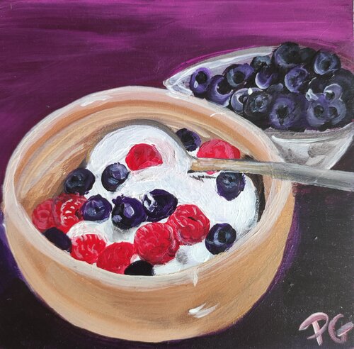 Healthy breakfast von Perrine Gimenez, Malerei kaufen auf Singulart