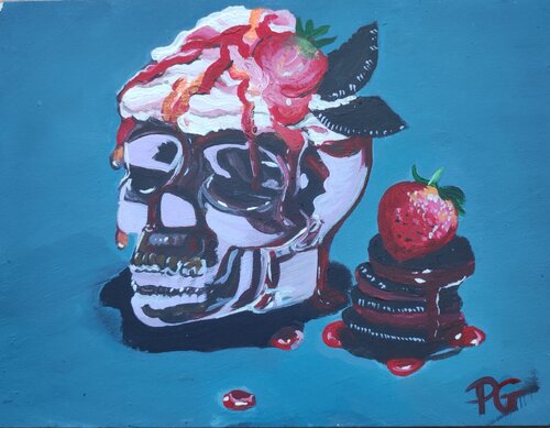 Dulce calavera von Perrine Gimenez, Malerei kaufen auf Singulart