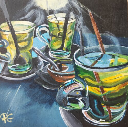 Smoky tea Perrine Gimenez