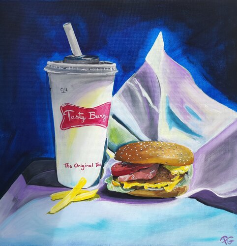Menu Tasty Burger 🍔 Perrine Gimenez