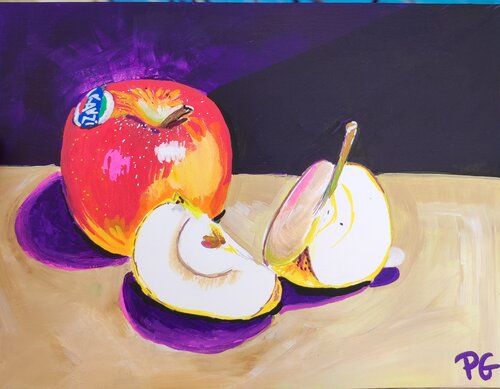 Apple 🍎 von Perrine Gimenez, Malerei kaufen auf Singulart
