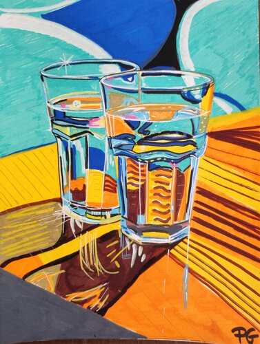 Transparence and light by Perrine Gimenez, 회화 for Sale on Singulart