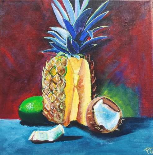 Tropikal by Perrine Gimenez, Painting for Sale on Singulart