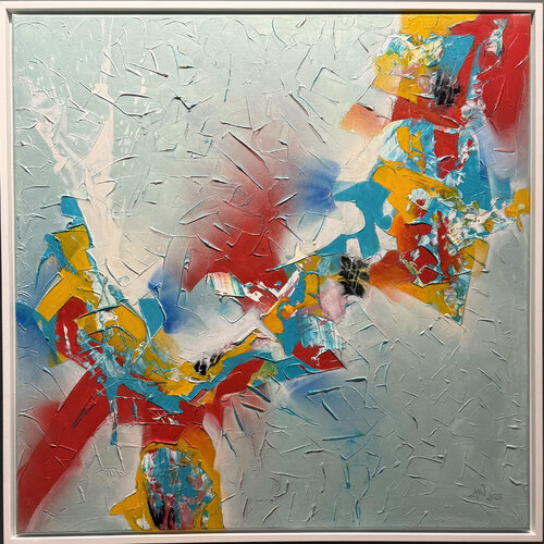 Armonía del Cambio van JO WU, Schilderij te koop op Singulart