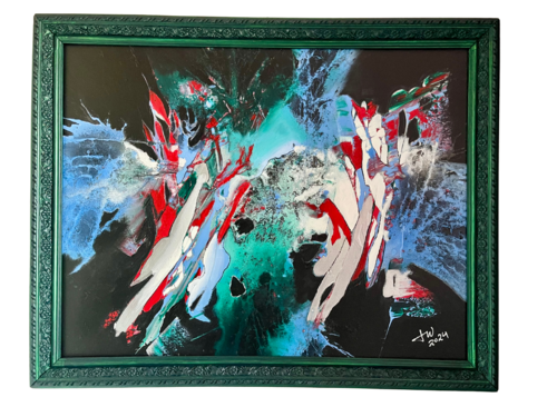 El grito de la naturaleza by JO WU, Painting for Sale on Singulart