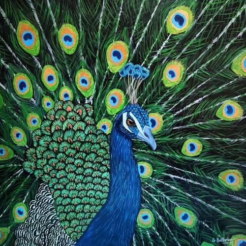 Elegance di Artist Bathmawathy, Pittura in vendita su Singulart
