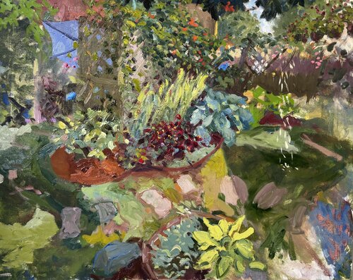 Magnolia Shower von Gillian Wainwright, Malerei kaufen auf Singulart