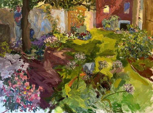Watching The Stars by Gillian Wainwright, Painting for Sale on Singulart