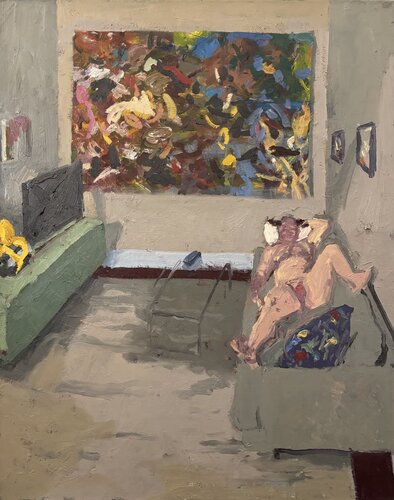 Art Lover von Gillian Wainwright, Malerei kaufen auf Singulart