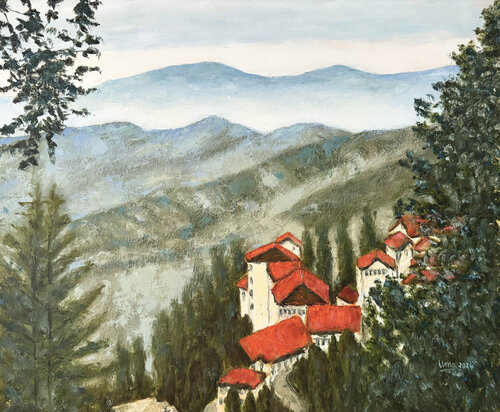 View of Himalayas from Shimla, India Uma Krishnamoorthy