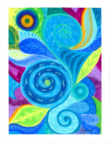 Délices de couleurs 2 de Florie Bonnet, Obra en papel a la venta en Singulart