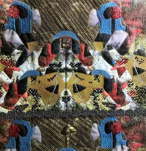 Aus dem Buchstabenwald 2 von Juliette Eckel, Textil kaufen auf Singulart