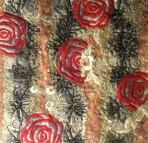 A ROSE IS A ROSE 2 de Juliette Eckel, Téxtil a la venta en Singulart