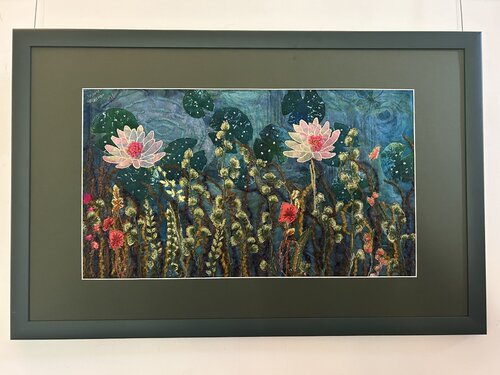 Am Ufer von Juliette Eckel, Textil kaufen auf Singulart