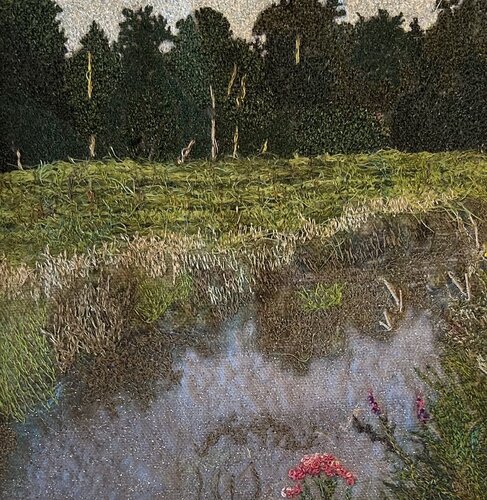 Sommerspaziergang von Juliette Eckel, Textil kaufen auf Singulart